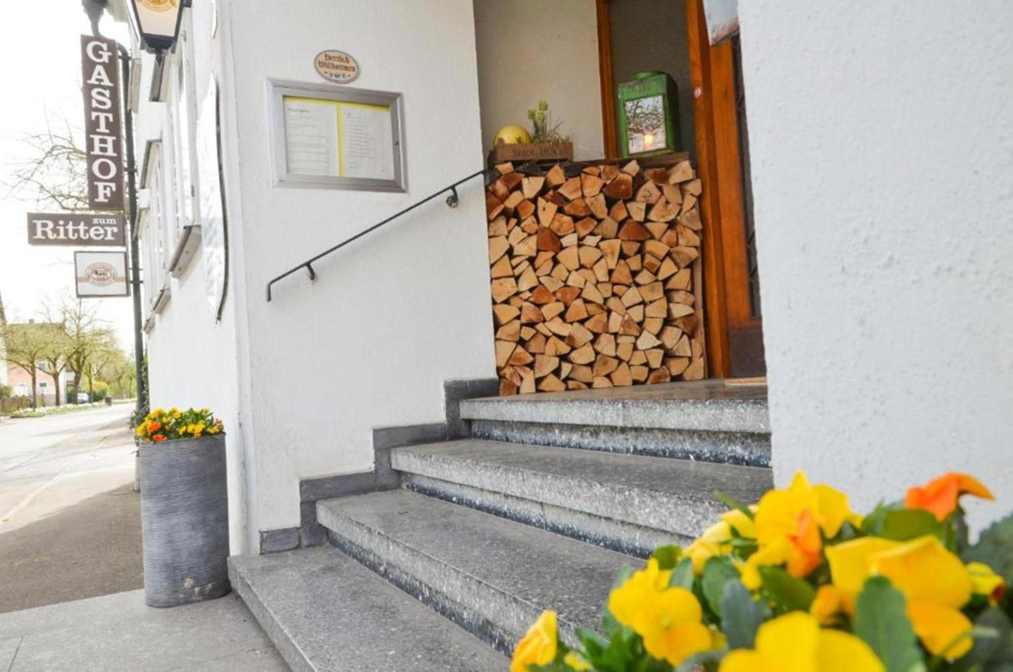 Gasthof Zum Ritter - A Cozy Historical Landmark Ulm Exterior photo